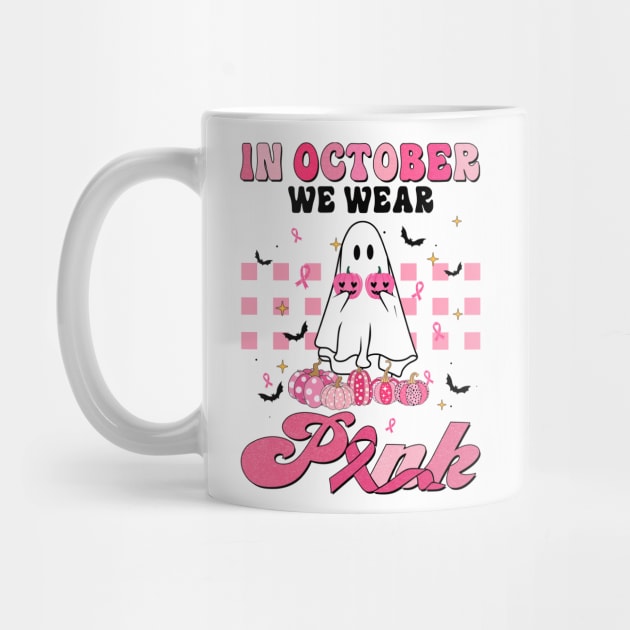 In October We Wear Pink by Sunset beach lover